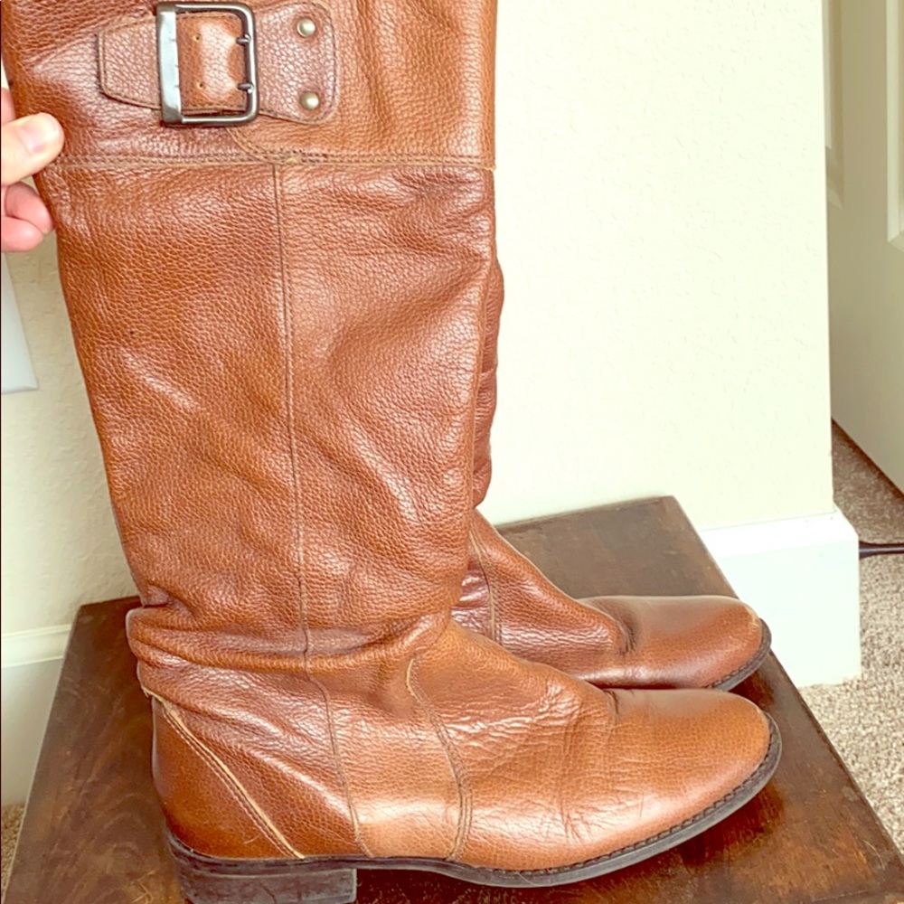 Matisse Betsey brown leather boots